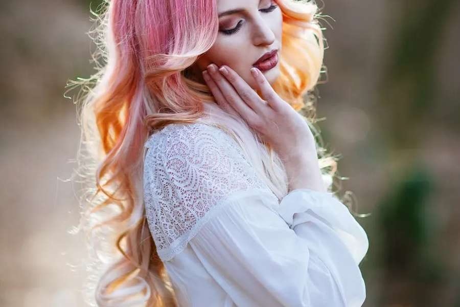 مدل موی بلند زیبای لیر