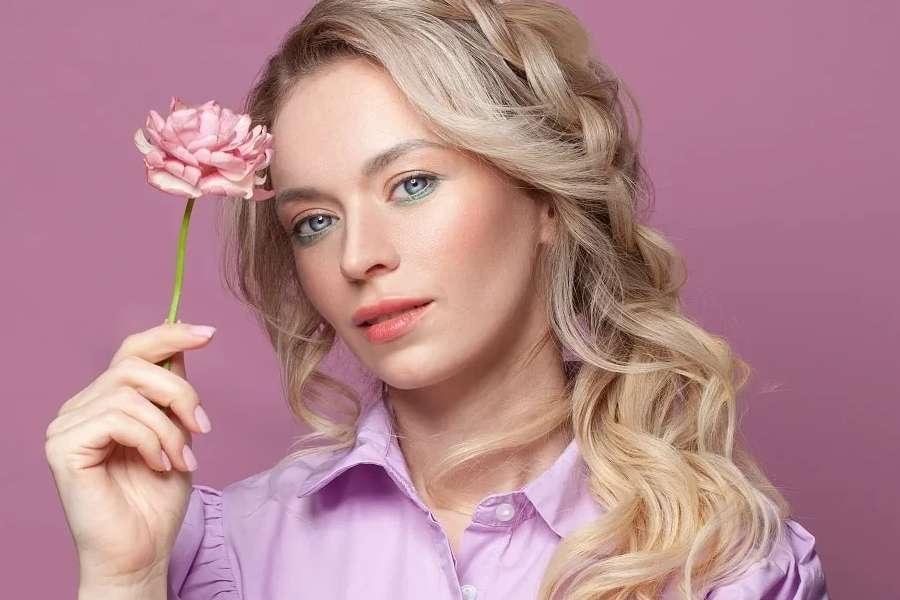 مدل موی بلند زیبای لیر