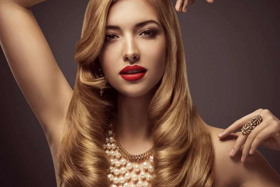 مدل موی بلند زیبای لیر