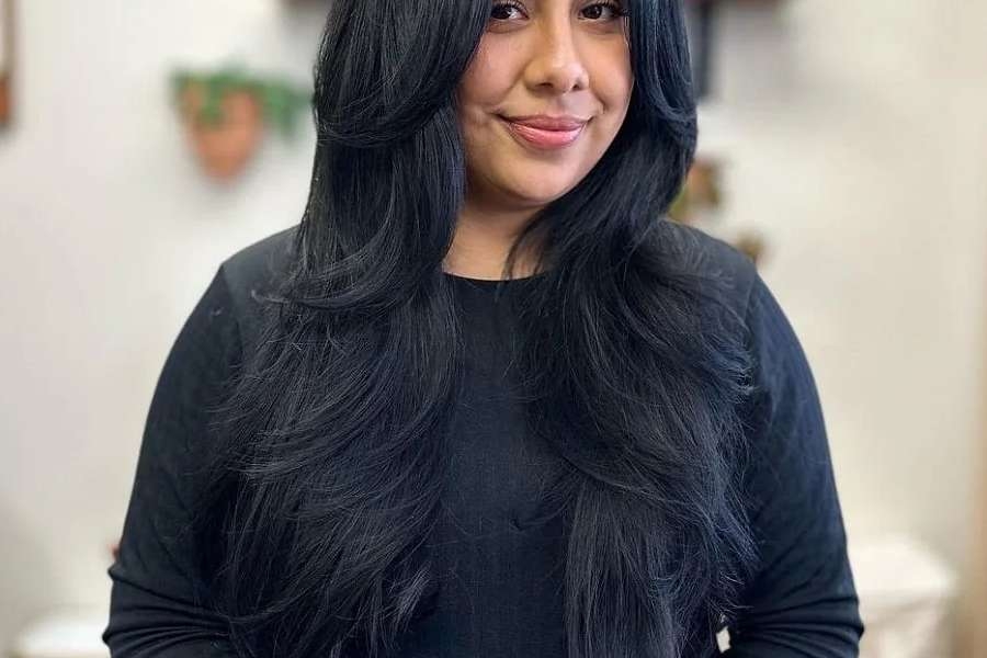 مدل موی بلند زیبای لیر