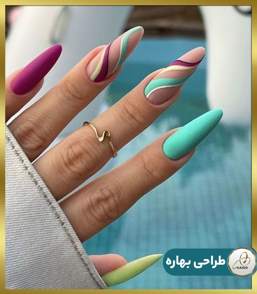 طرح بهاری ناخن