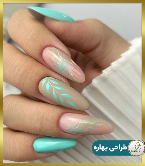 مدل ژلیش ناخن بهاری