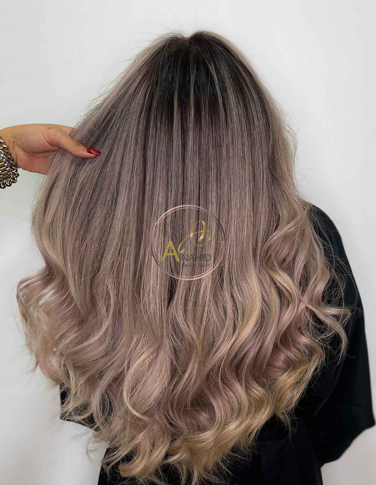 گالری رنگ مو