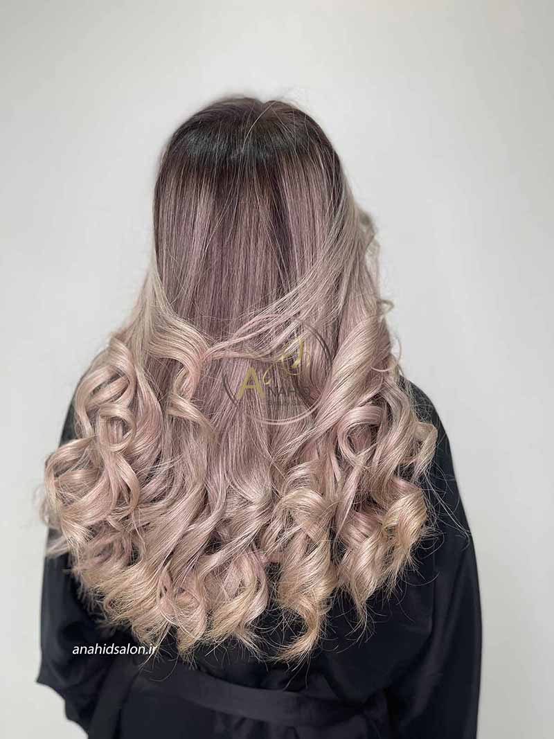 گالری رنگ مو