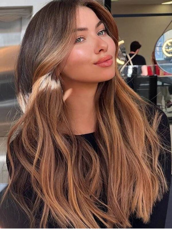 ۱۰ ایده دلپذیر و لوکس برای رنگ موی قهوه‌ای شکلاتی