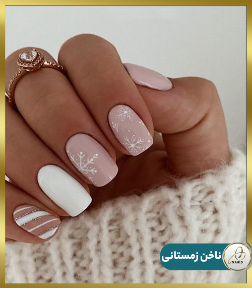 طراحی ناخن زمستانی