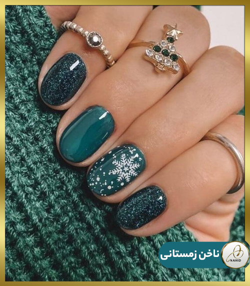 طراحی ناخن زمستانی
