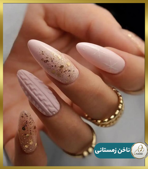طرح ناخن زمستانی