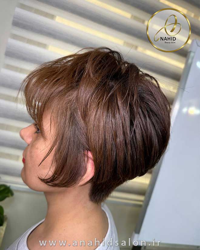 کوتاهی مو در کرج 3 پیکسی نامتقارن