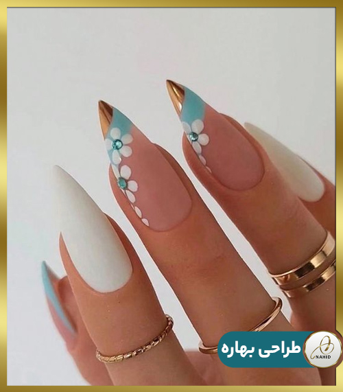 مدل ناخون بهاری